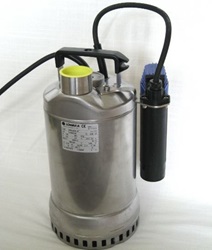 Lowara DIWA 11/B RVS dompelpomp met buisvlotter