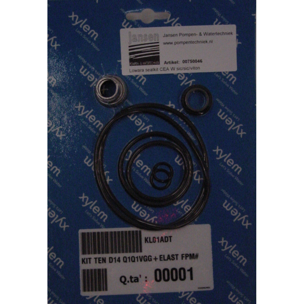 Lowara sealkit CEA W sic/sic/viton