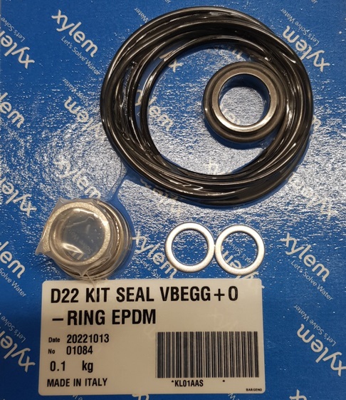 Lowara sealkit FH 22 car/cer/EPDM  KL01AAS