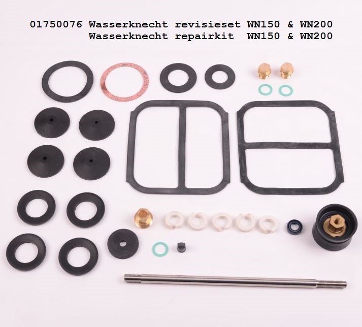 Revisieset  Wasserknecht WN250 & WN300 nieuwe uitvoering