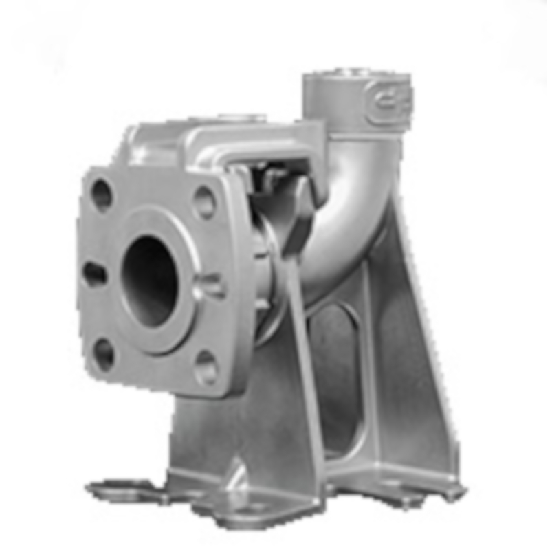 Duijvelaar voetbocht compl. 2" AISI316