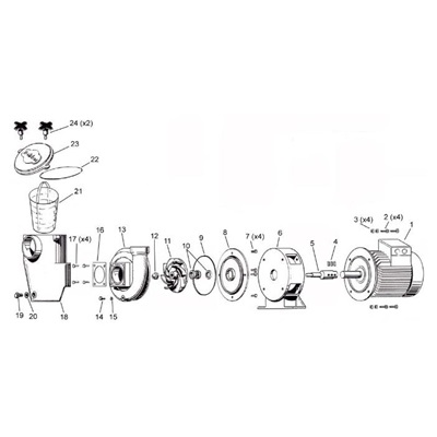 Onderdeel tekening Pahlen P89