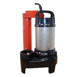 Tsurumi POMA-4 met buisvlotter