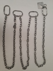 RVS316 Hijsketting, 500 kg, 3 meter, incl. certificaat