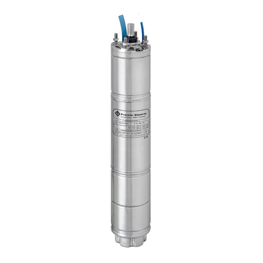 Franklin 6" onderwater motor 18,5 kW FE Canned 3x400V + 4m kabel