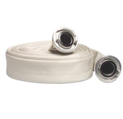 2" Plat oprolbare slang met 2x Storz NA66, 20 mtr.