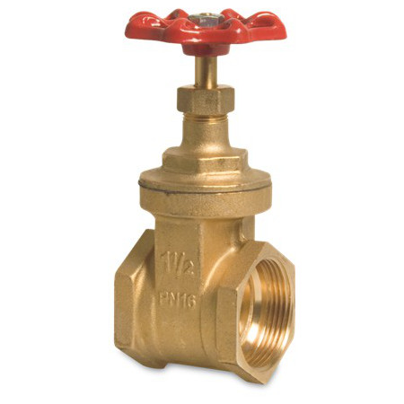 Messing schuifafsluiters