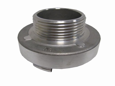 Storz koppeling NA66 x 2" uitw. draad aluminium