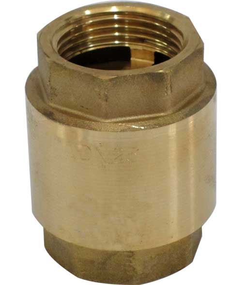 Itap Europa veerbelaste messing terugslagkleppen