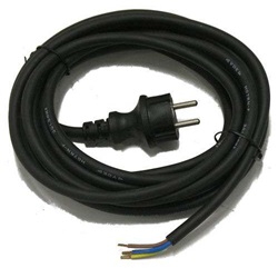 Aansluitsnoer 3x1.5mm² 3m recht