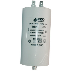 Condensator 31,5 µF stekker aansluiting