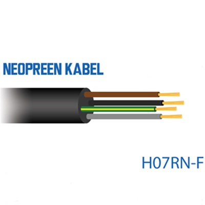 Neopreen kabel H07RN-F - 4x2,5 - 100 meter