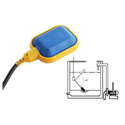 Mac 3 Key vlotterschakelaar 0,5m kabel